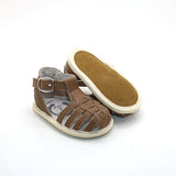 Sunny Weave Sandals in Coffee